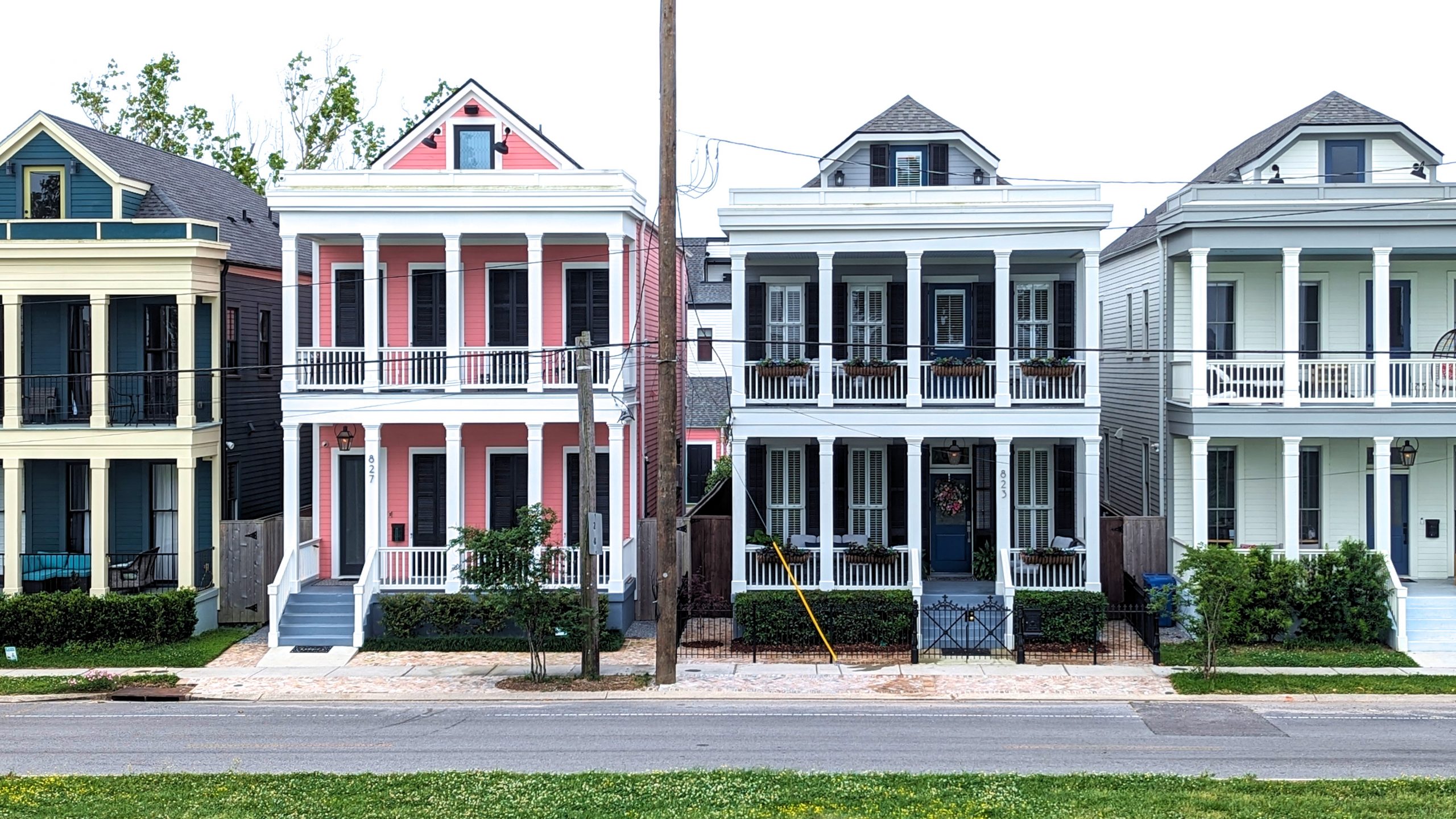 New Orleans architecture, gorgeous homes