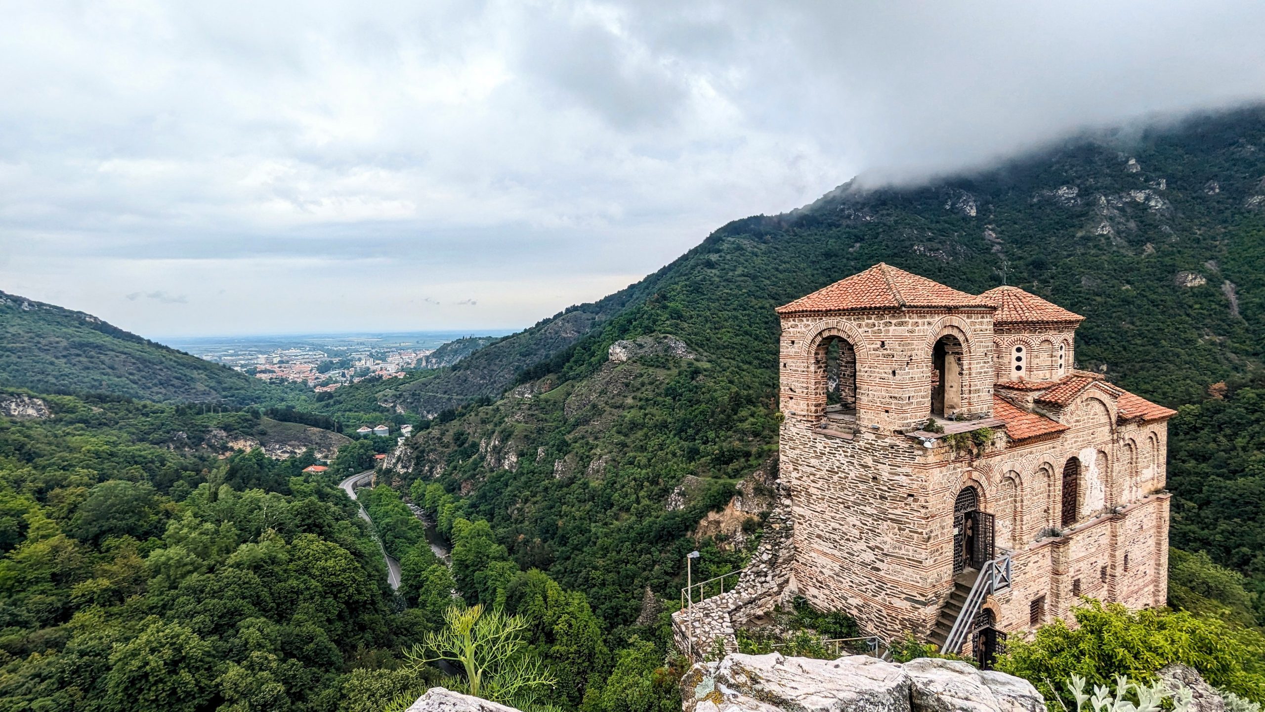 Asen's Fortress outside of Plovdiv, Bulgaria